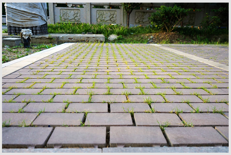 Ecological permeable ground system