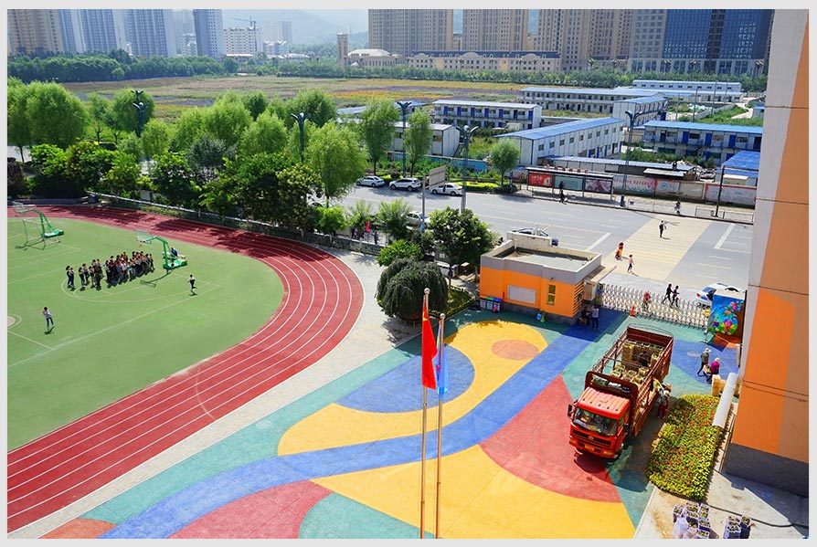 Ecological permeable ground system